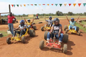 Go Carting Saddle Creek Ranch