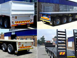 Paramount Trailers stocks Superlink Trailers: Flat Decks and Tautliners Triaxle and Double Axle Trailers