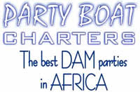 Boat charters on the Vaal Dam with Party Boat Charters