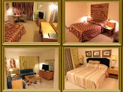 Spacious and luxurious 72 bedrooms and 4 suites have views of the game at Aloe Ridge Hotel and Game Reserve 