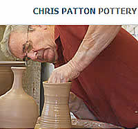 Chris Patton Potter/designer. Handmade and decorated stoneware ceramics of all kinds, 